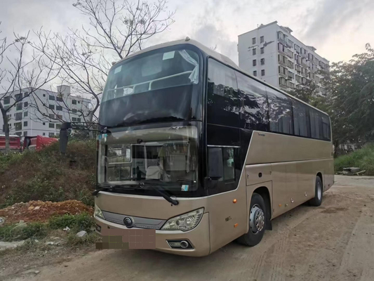Luxustrainerbus benutzte Bus des yutong 47 Sitzpassagiertransportbusses zweite Handfür Verkauf