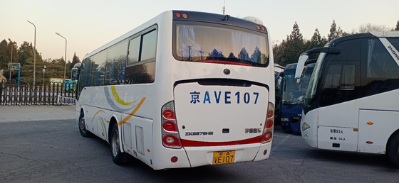Luxus- Sitz-an zweiter Stelle Handyutong-Bus Trainer-Bus 39 benutzte Innter-Stadt-Bus Rhd Lhd für Verkauf