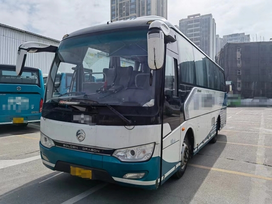 Benutzter Shuttle-Packwagen-goldener Drache benutzte Handelsbus XML6857 Yuchai YC6J 34seats 2017