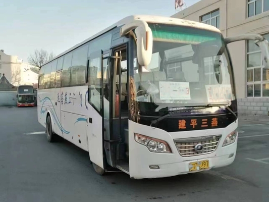 Benutzter Dieselpassagier-Bus 162kw bus Yutong ZK6102D Front Engine Used 43