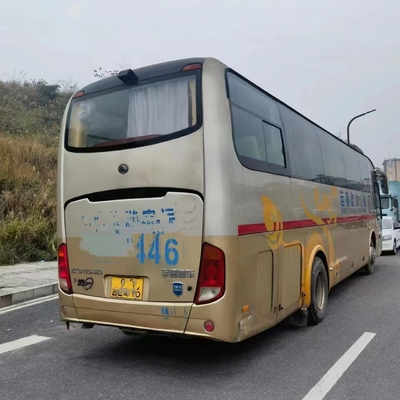 2. Marke Yutong 49seater des Handzug-ZK6110 benutzte Reise-Bus-einzelne Türen Yuchai-Maschine