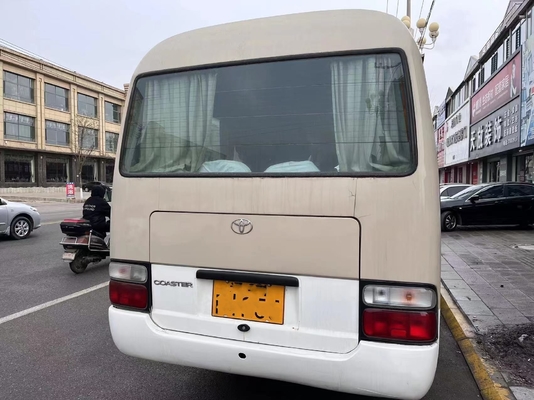Benutzter Bus 29seats 1hz Toyotas Küstenmotorschiff verließ Hand-Antrieb japanische Vorlage