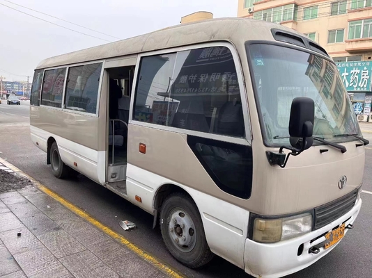 Benutzter Bus 29seats 1hz Toyotas Küstenmotorschiff verließ Hand-Antrieb japanische Vorlage