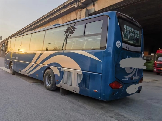 Benutzter Luxustrainer Zhongtong-Bus Weichai 300hp 55seats verließ Hand-Antrieb zwei Türen