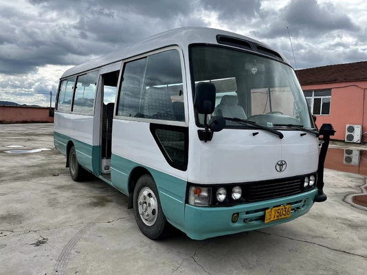 Zweite Hand Bus verwendeter Mini Vans Coaster Bus 26 Passagier-Sitzer