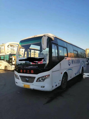 Benutzte Shuttle-Bus-2014-jährige 44 Sitze ZK6102D verwendeten Busse und Trainer mit Front Engine