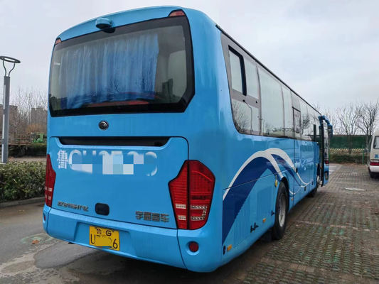 Lhd verwendetes Yutong transportiert zweite Handflughafen-Limousinen-Bus mit Wechselstrom für Afrika-Suspendierung
