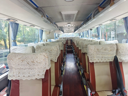Benutzter kleine Sitzweißer Yutong-Bus-Heckmotor-Ausgang des Bus-39 benutzte Luxusbus für Afrika