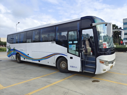 Die 55 Sitz2. Hand transportiert Yutong-Marken-Transport-Bus für Afrika-Dieselheckmotor-Züge