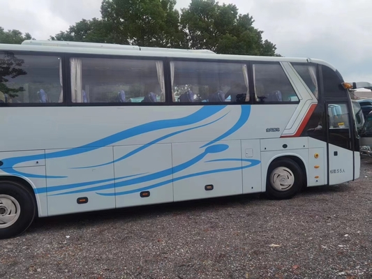 Benutzte Sitze des Reisebus-55 trainieren Bus Kinglong XMQ6128 mit Dieselmotor-Luxusreise-Bus