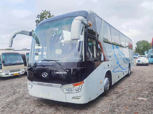 Benutzte Sitze des Reisebus-55 trainieren Bus Kinglong XMQ6128 mit Dieselmotor-Luxusreise-Bus
