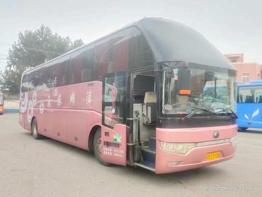 Benutzter Handbus-2016-jähriger 55 Sitzstadt-Diesel Autobusse Yutong ZK6122 zweites