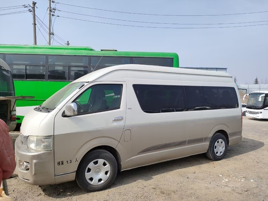 Japanisches verwendet transportiert Hiace 13 - links-Lenk-Toyota-Marke des Benzinmotor-15seater