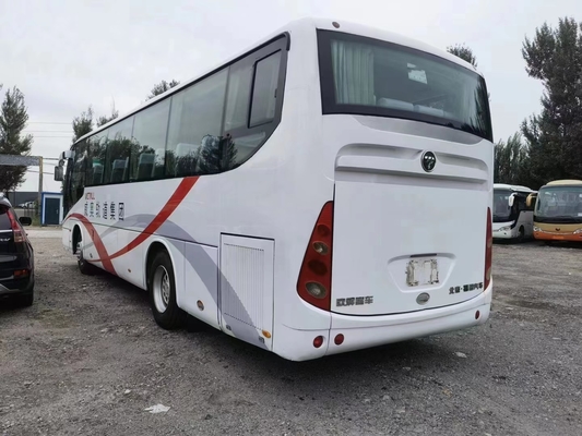 Benutzter Reise-Bus verwendete Plan-weiße Farbe der Foton-Bus-BJ6103 Weichai Maschinen-55 der Sitz2+3