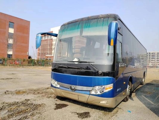 Benutzte Sitzdoppeltüren-Blattfederung Weichai-Maschine junger Tong Bus des Passagier-Bus-51