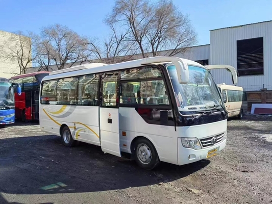 2. Handbus, der Sitzeinzelnen Tür-Front Engine Used Young Tong-Bus ZK6729D Windows 28 versiegelt