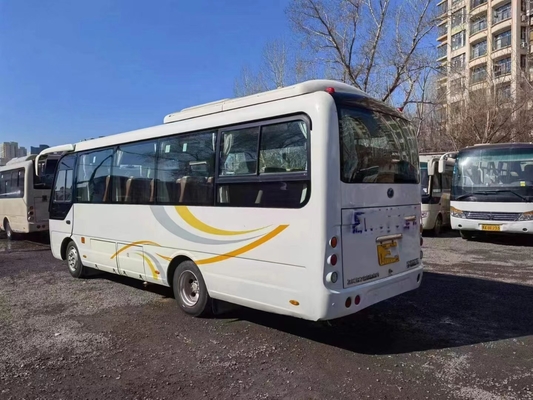 2. Handbus, der Sitzeinzelnen Tür-Front Engine Used Young Tong-Bus ZK6729D Windows 28 versiegelt