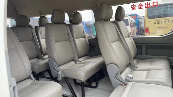 Japanisches verwendet transportiert Toyota Hiace 15 setzt zweites Luxuskleinbus-Öl Front Engine Charger Plug