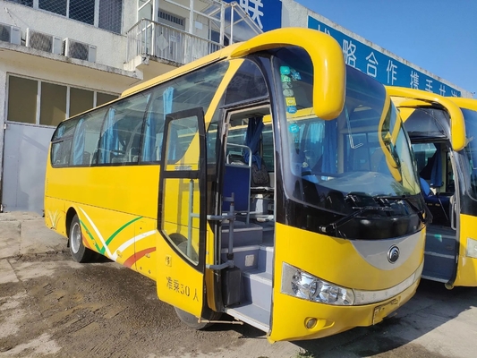 30 Sitze benutzten Hand Yutong ZK6798 Personenwagen-gelbe Farbe-Yuchai-Maschinen-zweite