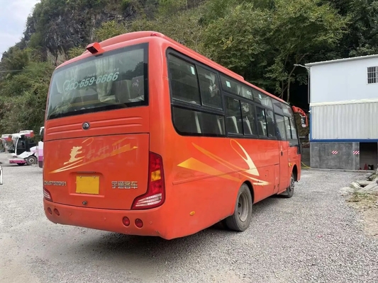 Sitzexterne Schwingtür-gleitendes Fenster Front Engine Used Yutong Bus ZK6752D des zweite Handbus-30