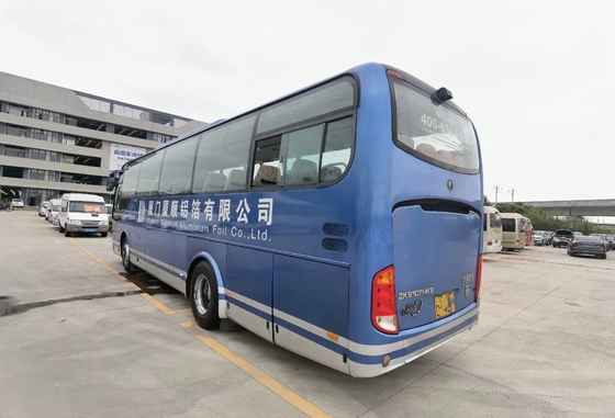Benutzter Sitz-großer Gepäckraum des Shuttle-Bus-45 10,5 Yuchai-Maschinen-mittlere Tür-2. Hand-Yutong-Meter Bus-ZK6107