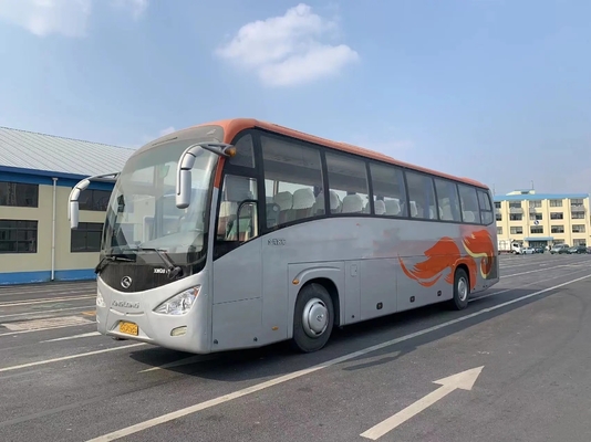 Trainer Second Hand EUROiii 55 Sitze, die des Fenster-sechs benutzten Kinglong Bus XMQ6126 Zylinder Yuchai Maschine versiegeln