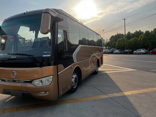 Benutztes Stadt-Bus-Schaltgetriebe 8 Meter 34 Sitze, die Fenster-Klimaanlagen-goldenen Drachen XML6827 versiegeln
