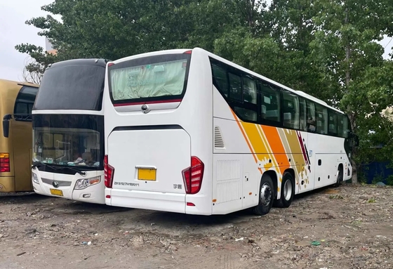 Sitz-Weichai-Maschine des zweite Hand-Bus-doppelte bestimmt große Gepäckraum-48 mit A/C benutztem Reisebus ZK6137