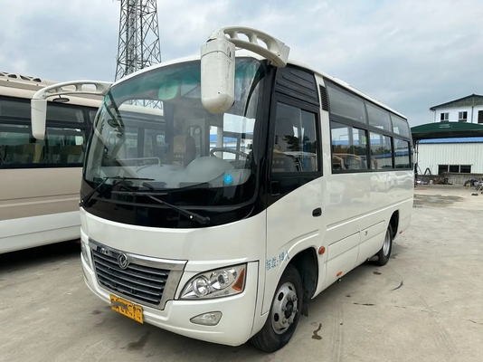 Benutzte 2018-jährige Klimaanlage Front Engine 19 Mini Coachs setzt gleitendes Fenster Dongfeng-Bus-DFA6601