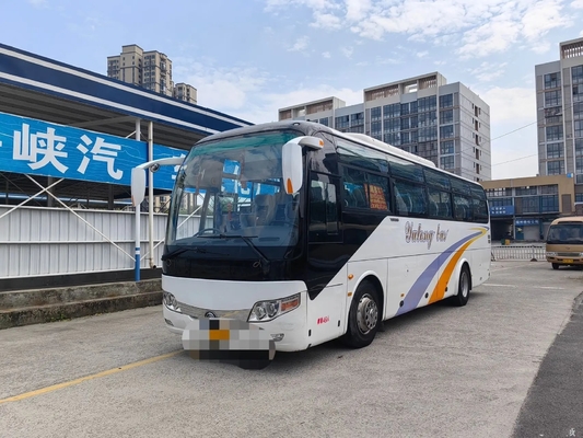Benutzter Bus-Zug Leaf Spring EURO- IV 49 Sitz-Yuchai-Maschine 245hp 10,5 Meter 2. Handjunge Tong Bus ZK6107