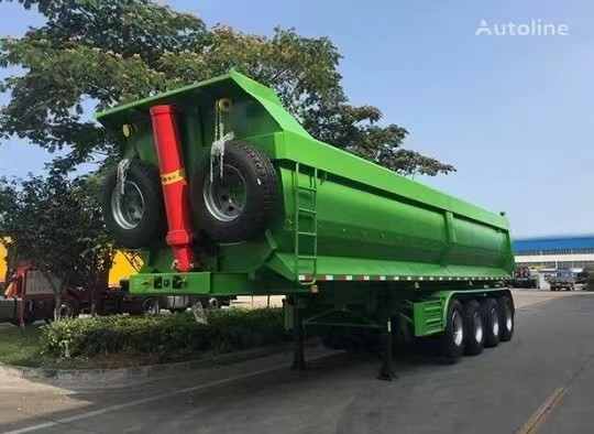 Benutzter halb Anhänger-nagelneuer Dump-Anhänger mit 2/3/4 Achsen hergestellt in China-Last 60 Tonnen