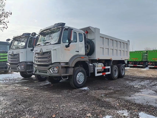 Howo Dump Truck 6x4 Neuer 400 PS Weichai-Motor Einzel- und Halbkabine Federblatt LHD/RHD