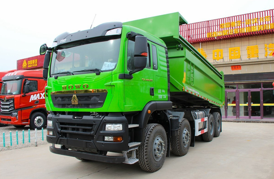 Howo Müllwagen zum Verkauf Sinotruck Tipper 12 Zylinder Motor 460 PS Sand &amp; Stein Transport