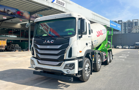 Betonfahrzeug Mobil 7-8m3 Tanker Zementmischer Lastwagen Chinesische Marke JAC Yuchai 350 PS