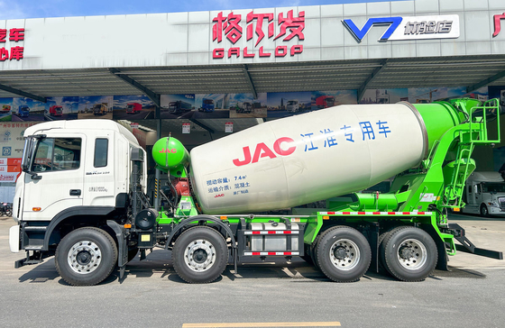 Betonfahrzeug Mobil 7-8m3 Tanker Zementmischer Lastwagen Chinesische Marke JAC Yuchai 350 PS