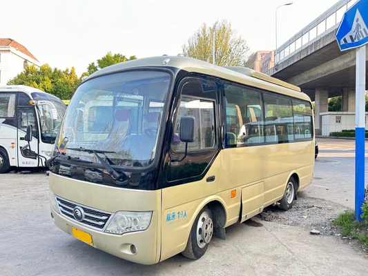ZK6609 Yutong Gebrauchtpassagierbus / 19 Sitzplätze gute Klimaanlage Frontmotor