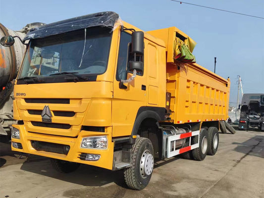 Sino Truck Dumper Neuer großer Eimer 30 Tonnen 6*4 Howo Tipper mit Abdeckung Neue Reifen Einfachschläfer