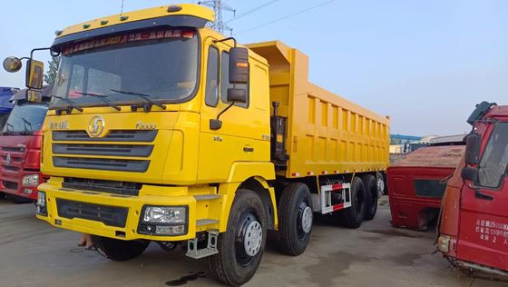 Gebrauchtes Müllwagen China F3000 Kosteneffiziente Kipper Truck Shacman 12 Reifen 8*4 LHD Weichai 380 PS