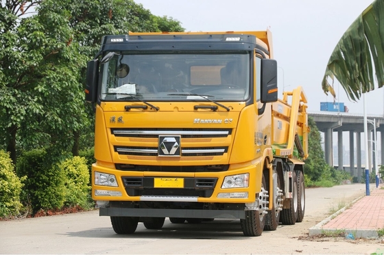 Gebraucht Tipper Truck 400 PS XCMG G7 8*4 Antriebsmodus Baustofftransport Tipper