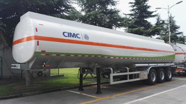 45000L verwendete Marke der Edelstahl-Tanker-Anhänger-LINGYU für Öl-Transport