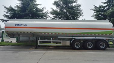 45000L verwendete Marke der Edelstahl-Tanker-Anhänger-LINGYU für Öl-Transport