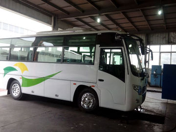 2013-JÄHRIGE Dongfeng verwendete Sitzweiße Yuchai-Maschinen-Mitte-Art des Trainer-Bus-24-35