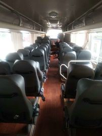 54-Sitze- verwendetes Rv-Bus2014-jähriges 199 Kilowatt Nennleistungs-eine Schicht und eine halbe Stahlplatte hergestellt