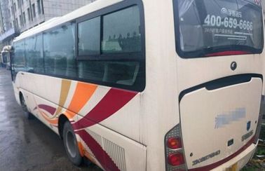 Handbuch 38 Sitze verwendetes Yutong transportiert Touristenbus ZK6879HAA zweites Hand