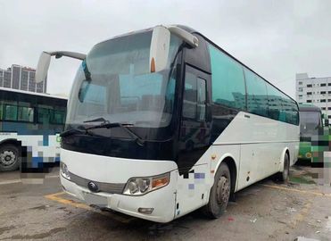 Transportiert 2013-jähriger Diesel verwendetes Yutong 58 Weiß-Farbe Sitz-Zk 6110