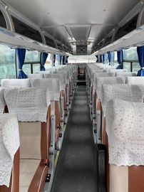 Yutong-Diesel benutzte 2015-jährige 50 Sitze des Trainer-Bus-LHD mit ISO-Zertifikat