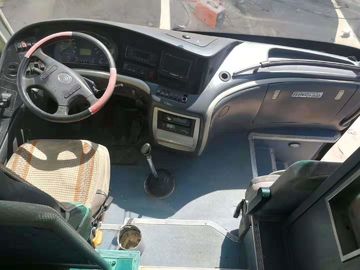Linke Handsteuerung verwendete Purpur 55 Sitzer-Bus-2011-jähriges 6120HY19 mit Ledersitzen