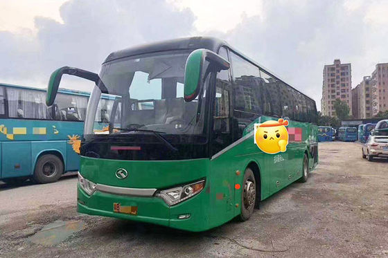 Benutzter Reisebus 191kW 51 Kinglong Diesel- 2016-jährige GRÜNE LUXUS-Sitze