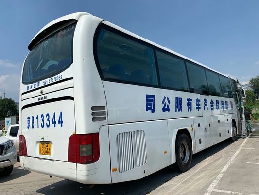 Benutzter Yutong-Bus für Verkäufe modellieren ZK6122 der Doppeltüren-51Seats Stahlgute Zustand Fahrgestelle-des Euro-III