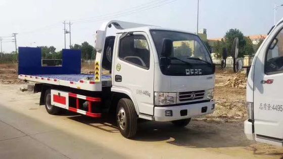 Euro 3 Rad-Straßen-Rettung Tow Trucks Dongfeng 95HP 6 3 Tonnen 5 Tonnen 6 Tonnen